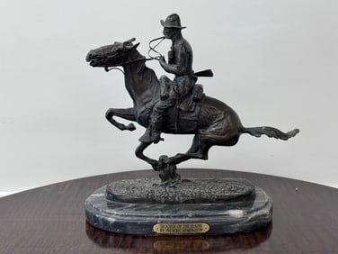 Frederic Remington Bronze "Trooper of the Plains"