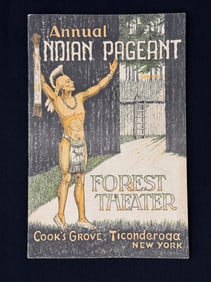 Annual Indian Pageant Ticonderoga, NY Booklet