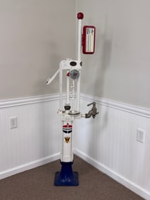 Vintage Standard Oil Bowser Curbside Gas Pump
