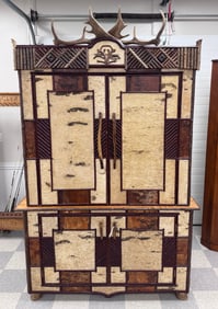 Brian Kelly Adirondack 2 Piece / 4 Door Cabinet