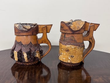 2 Weirdwood Rustic Tankards