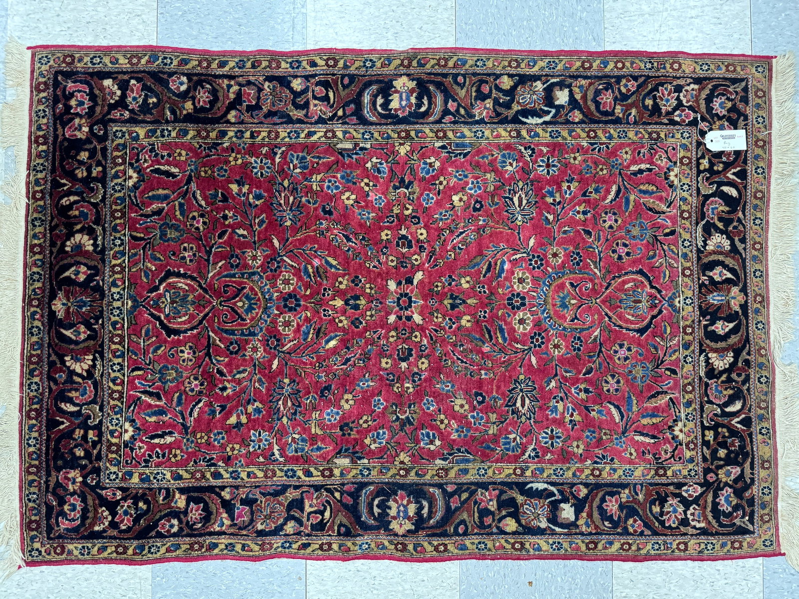 Hand Woven Oriental Throw Rug (1 of 4)