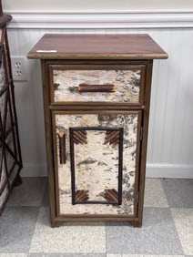 Adirondack Style Bedside Stand