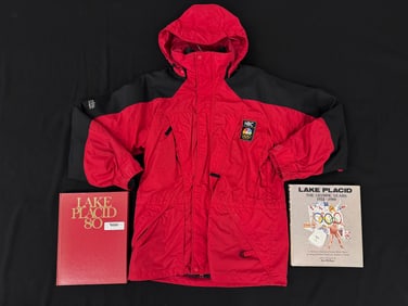 Lake Placid 1980 Olympic Books & Coat