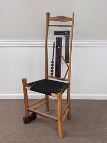 Daniel Mack Folk Art Woodworkers Chair