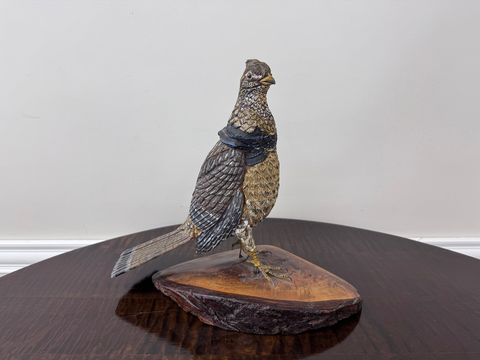 Hand Carved & Painted Ruffled Grouse (1 of 5)