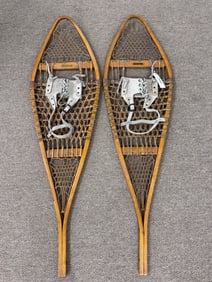 Iver Johnson Snowshoes with Brass Label