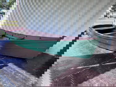 12' Wooden Logging Rowboat