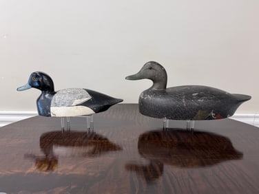 2 St. Lawrence River Duck Decoys