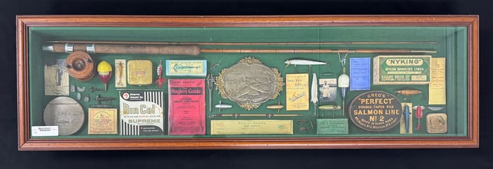 Fishing Tackle Shadowbox Display
