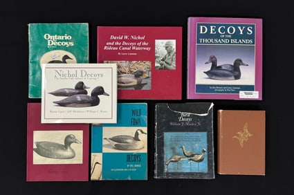 8 Duck Decoy Reference Books
