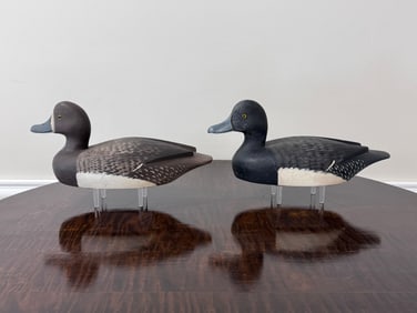 Reggie Bloom Broadbill Duck Decoys