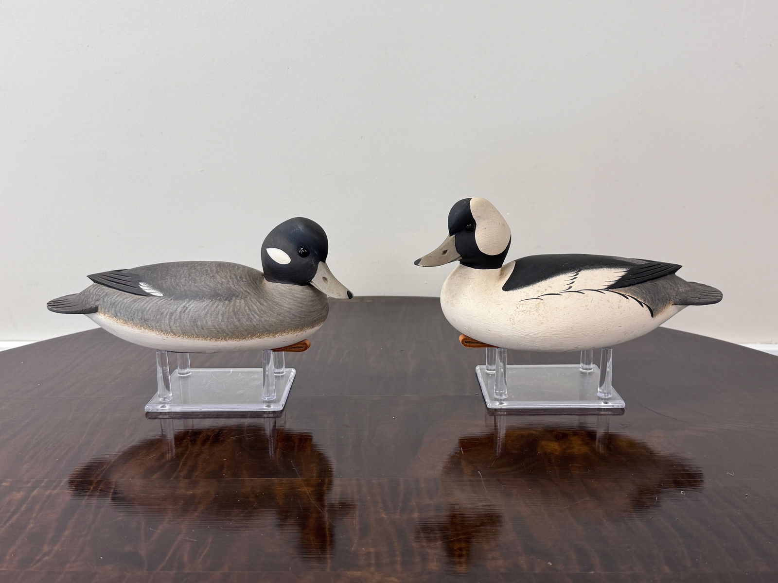 Hen and Drake Bufflehead Duck Decoys (1 of 4)