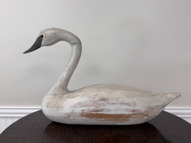 Kent Harris Swan Carving