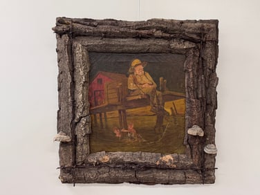 Nick Nickerson Adirondack Frame w/ Painting