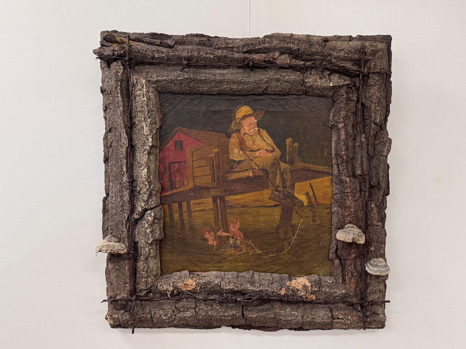 Nick Nickerson Adirondack Frame w/ Painting (1 of 4)