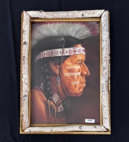 Native American Framed Print