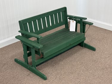 Painted Youth Country Porch Swing