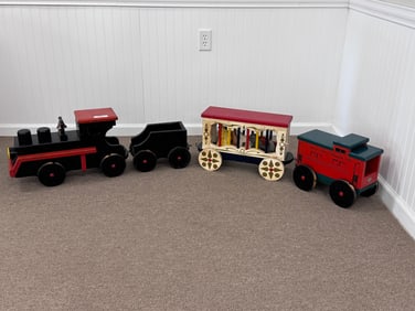 Grandads Vermont Railroad 4 pc Train Set