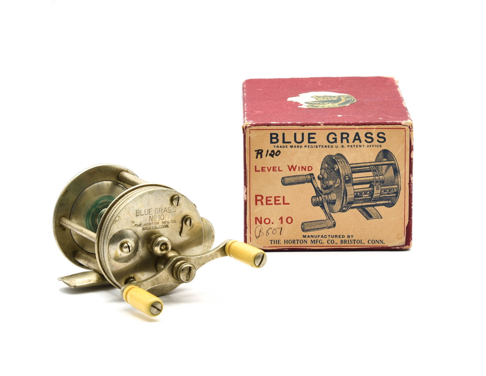 Horton No.10 Blue Grass Casting Reel (1 of 3)