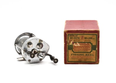 Early Pflueger Supreme Casting Reel