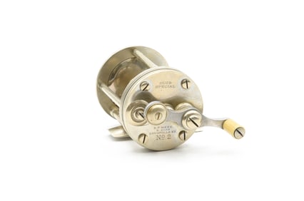 B.F. Meek & Sons Club Special German Silver Reel