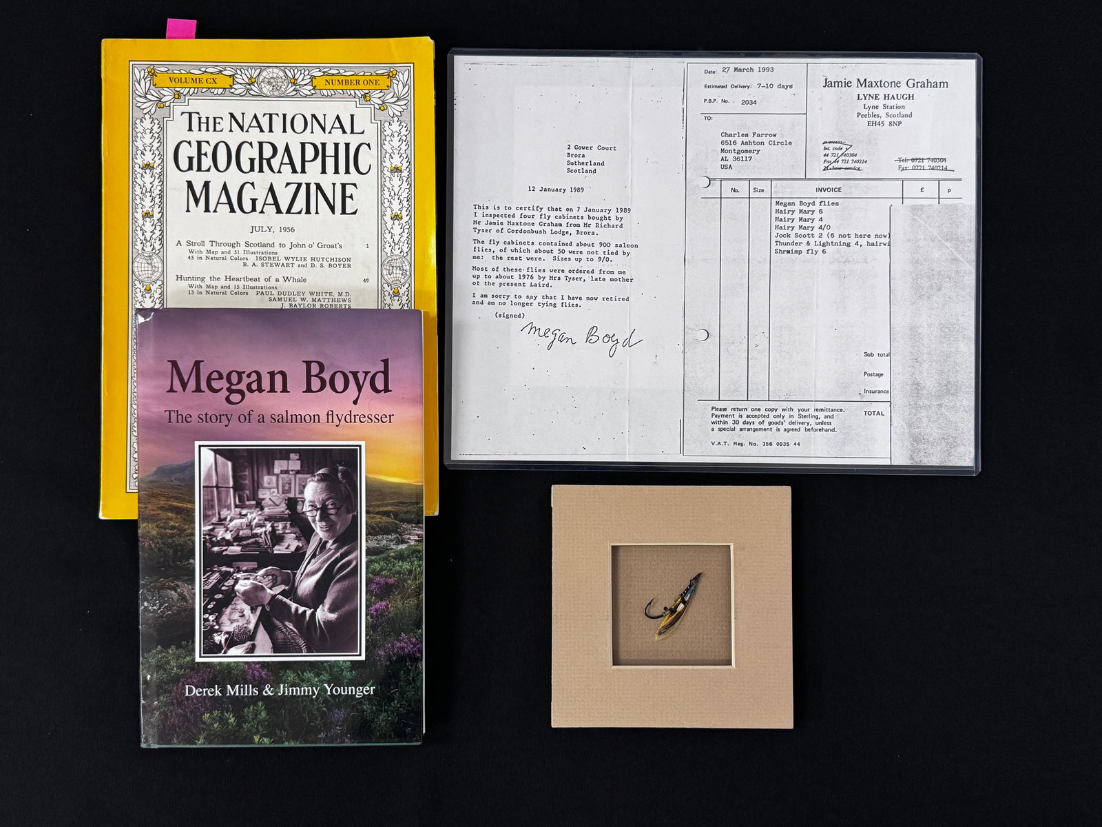 Megan Boyd Salmon Fly & Book (1 of 5)