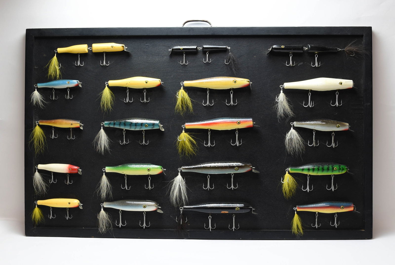 Vintage Hahn Salesman's Sample Lure Display (1 of 1)