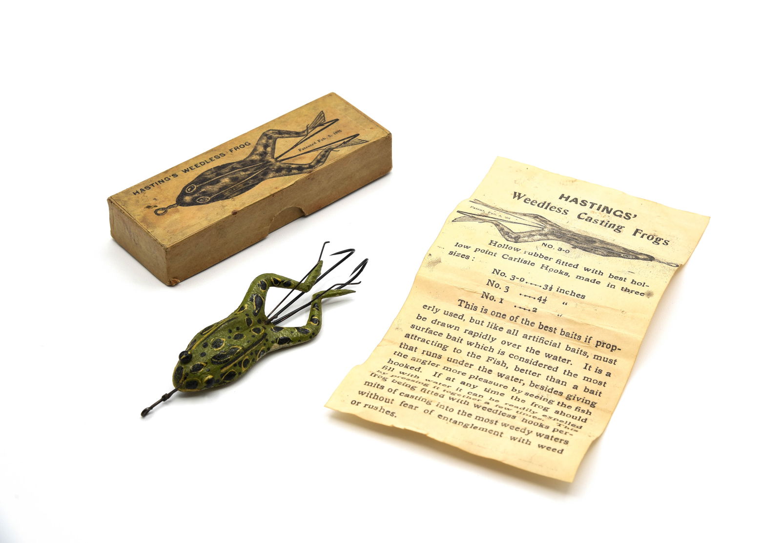 Hasting's Weedless Frog Box (1 of 3)