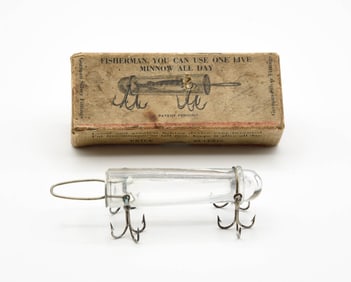 Detroit Glass Minnow Tube Picture Box