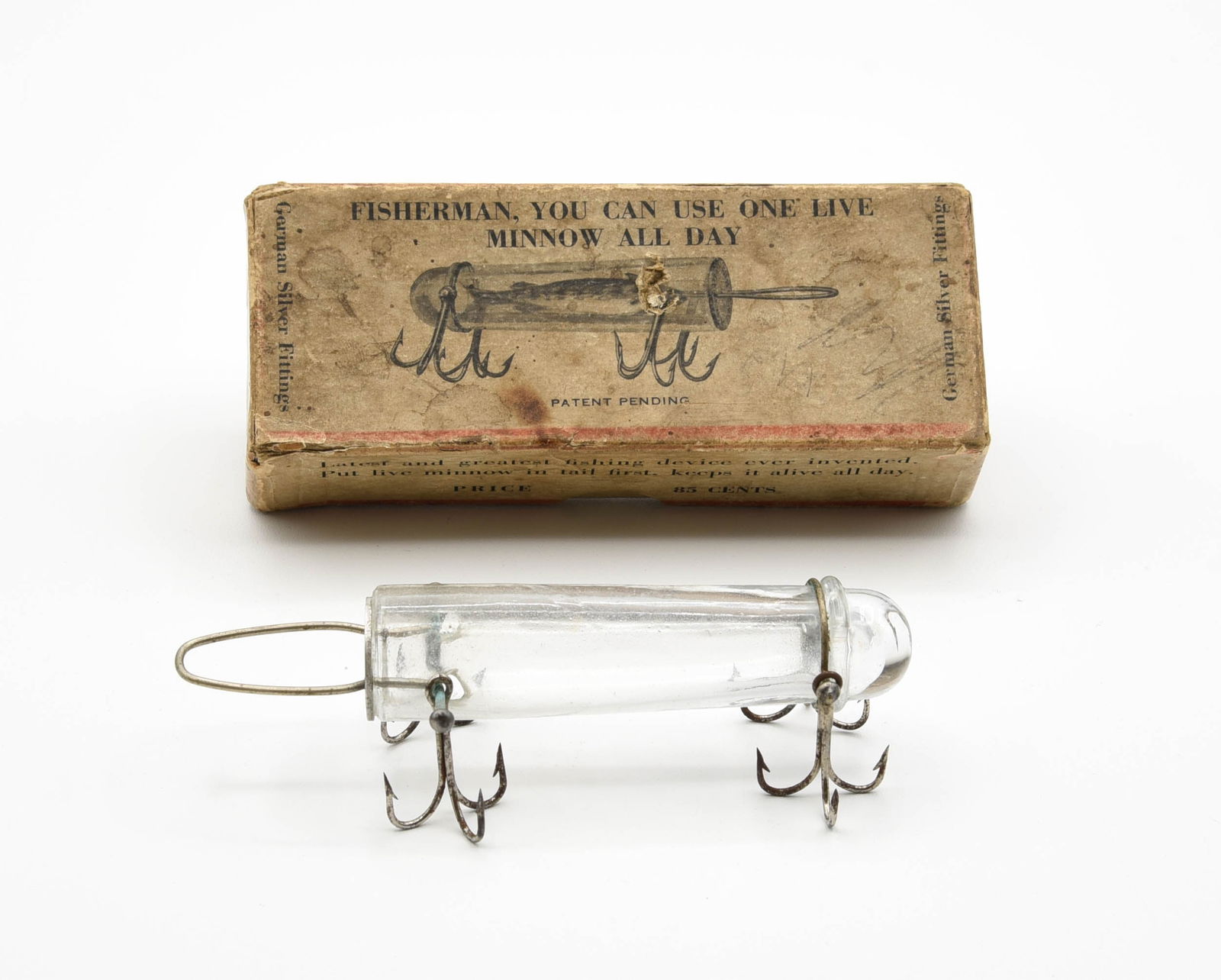 Detroit Glass Minnow Tube Picture Box (1 of 2)