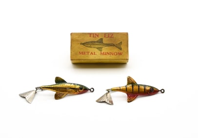 Arbogast Tin Liz Metal Minnows