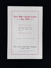 1924 Creek Chub Catalog