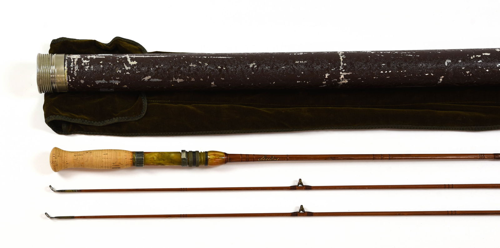 5' Spalding Bamboo Bait Caster Rod (1 of 2)