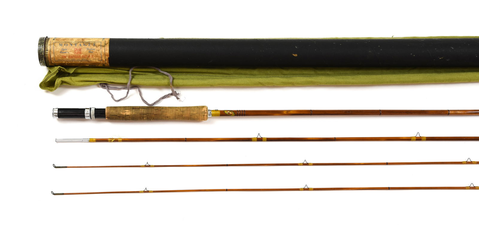 9' Montague "Rapidan" Bamboo Fly Rod (1 of 2)