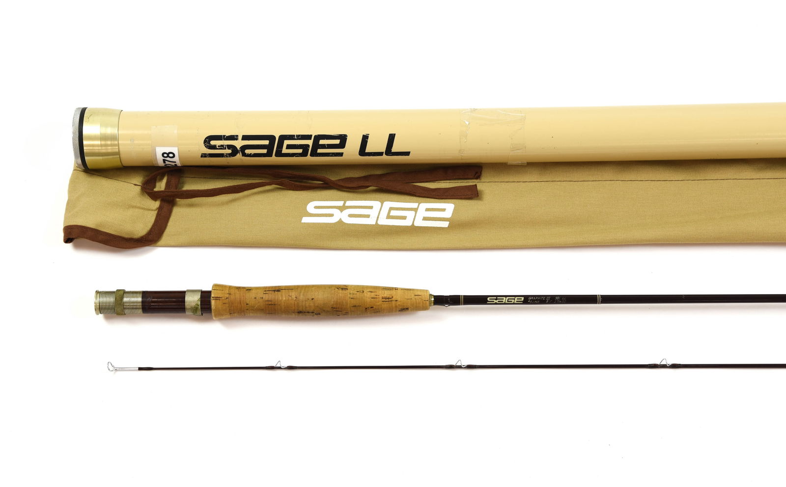 sage sp＋ graphaite IV 590-3 SAGE FLY FISHING Rod SP 590-3 #5 Line 9