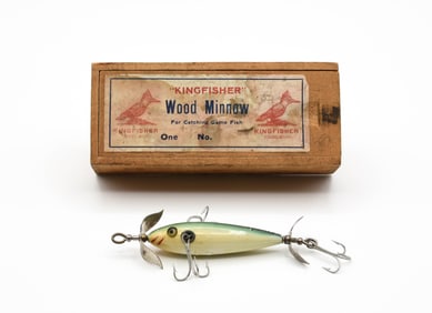Kingfisher Wood Minnow Box