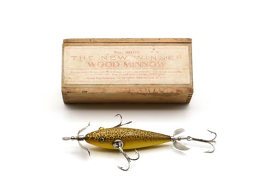 The New Winner Wood Minnow Box