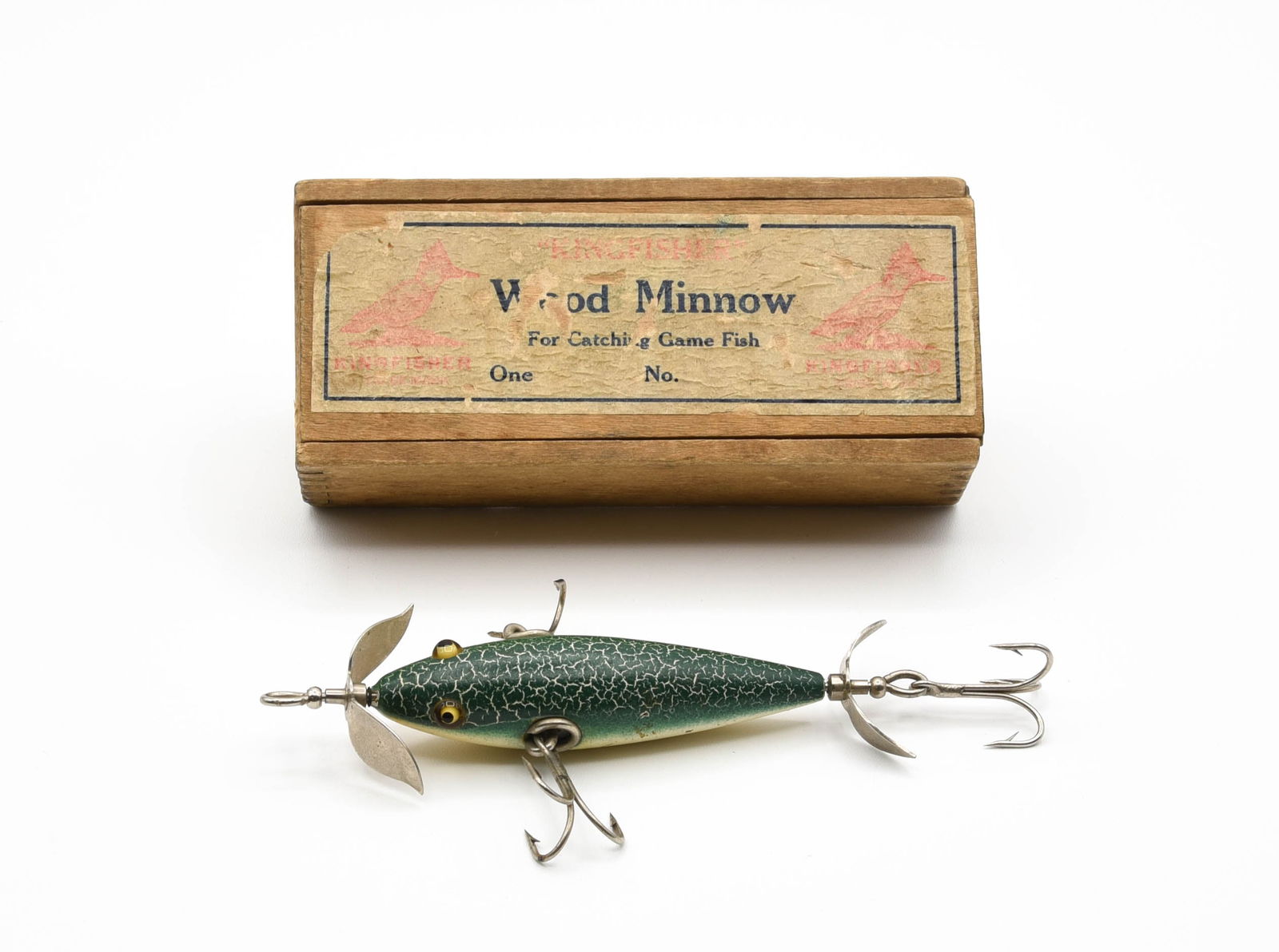 Kingfisher Wood Minnow Box (1 of 3)