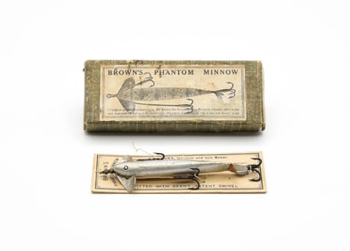 Early Brown's Phantom Minnow Box
