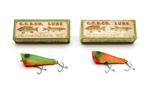 2 Creek Chub Plunkers