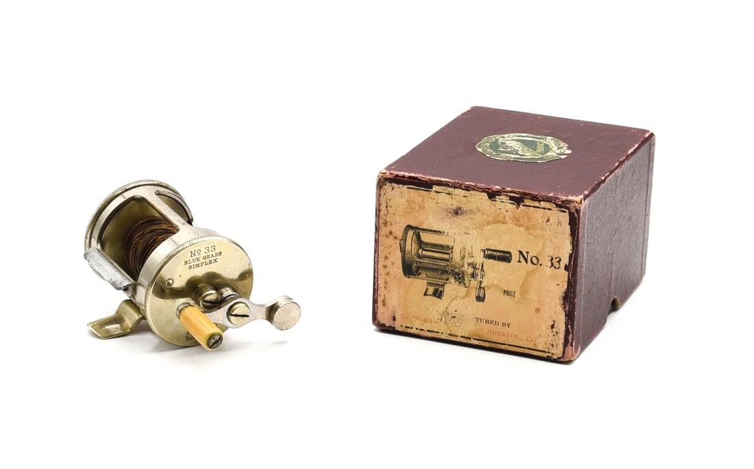 Horton Blue Grass Simplex No. 33 Casting Reel (1 of 3)