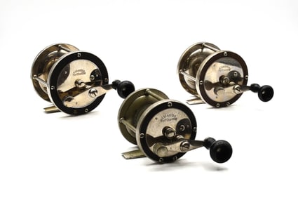 3 Montague Surf Casting Reels