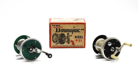 2 Heddon Casting Reels