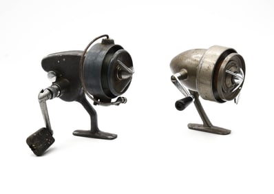 2 Vintage Spinning Reels