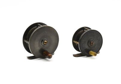 Carter & Co. Brass Plate Wind Reels