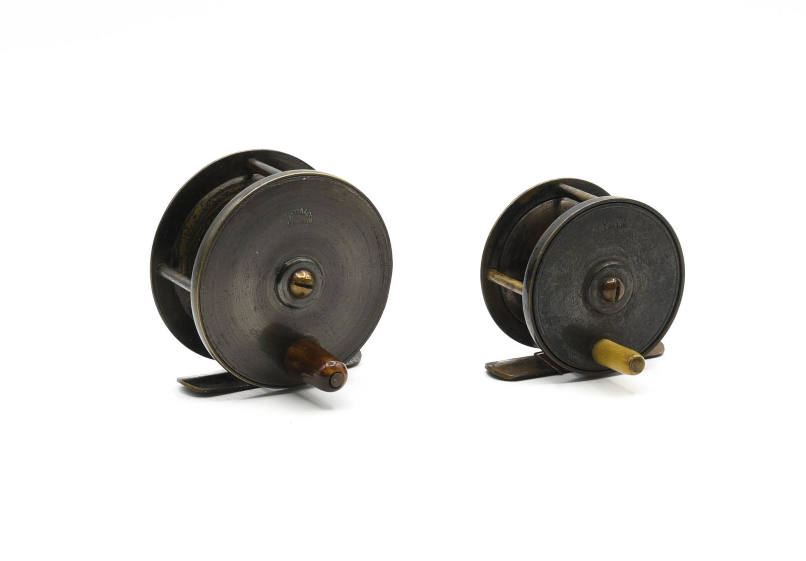 Carter & Co. Brass Plate Wind Reels (1 of 2)