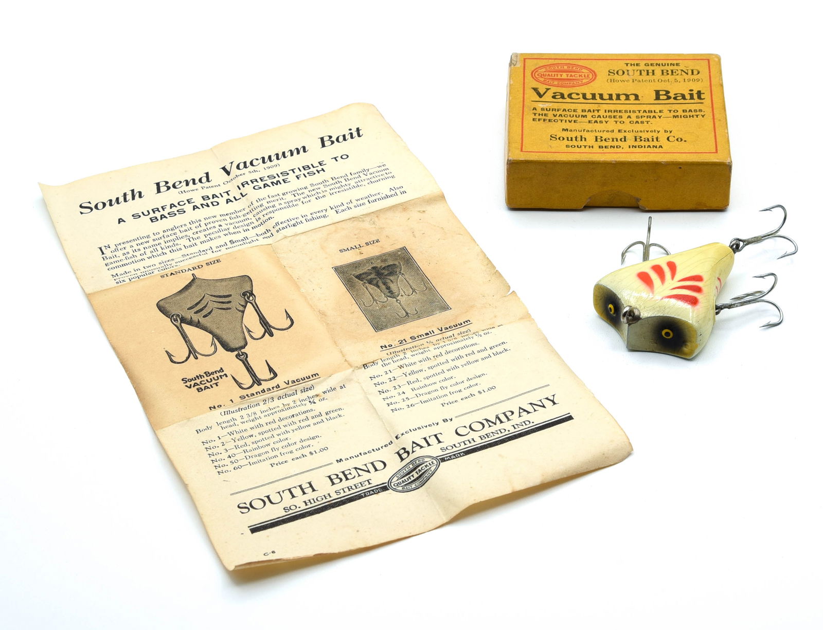 South Bend "Midget" Vacuum Bait (1 of 2)