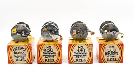 4 South Bend Casting Reels