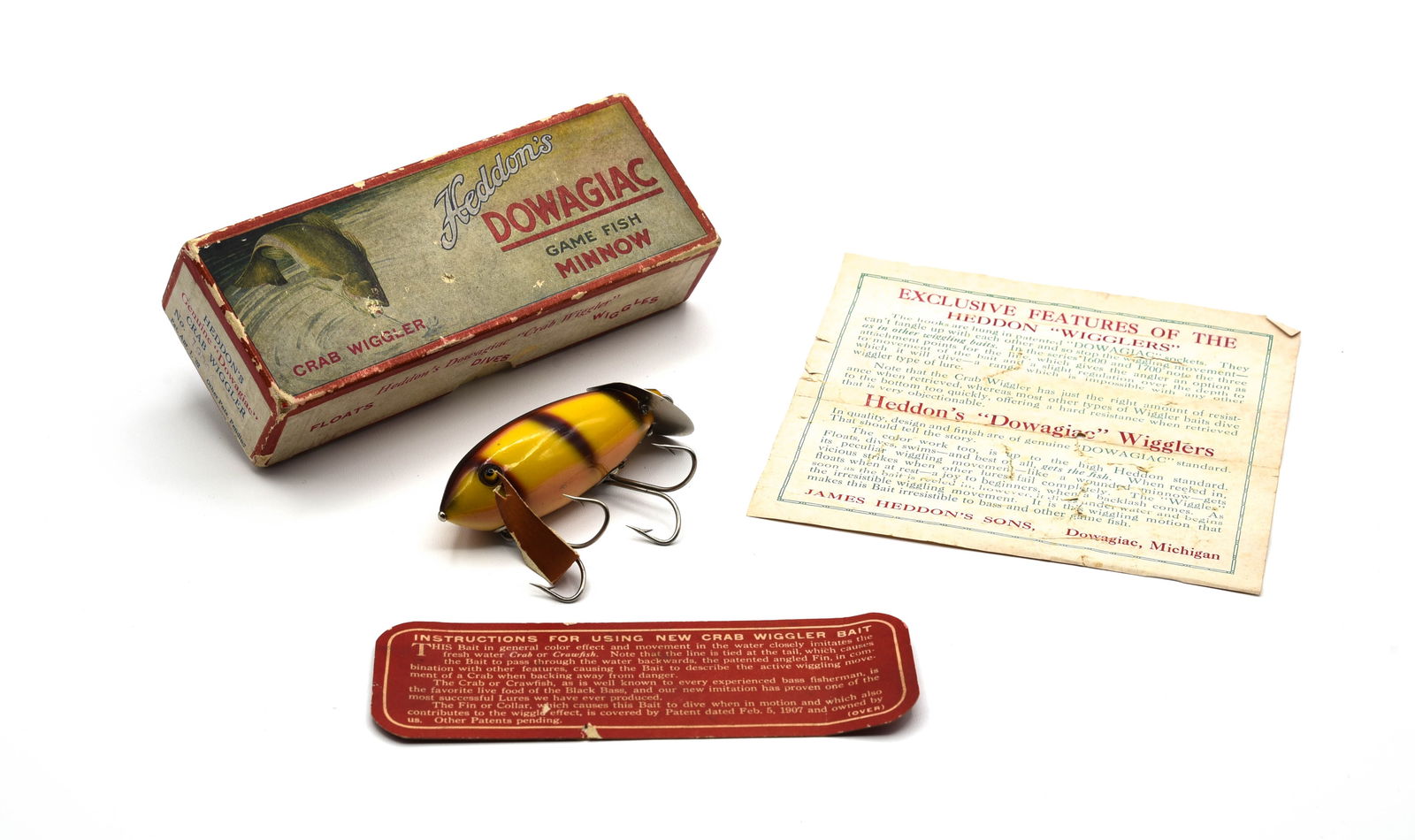 Heddon 1900 Baby Crab Wiggler (1 of 3)